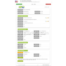 Mekaniske US Import Bill of Lading Data